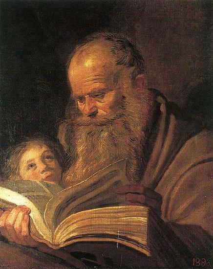 Frans Hals St Matthew WGA oil painting image